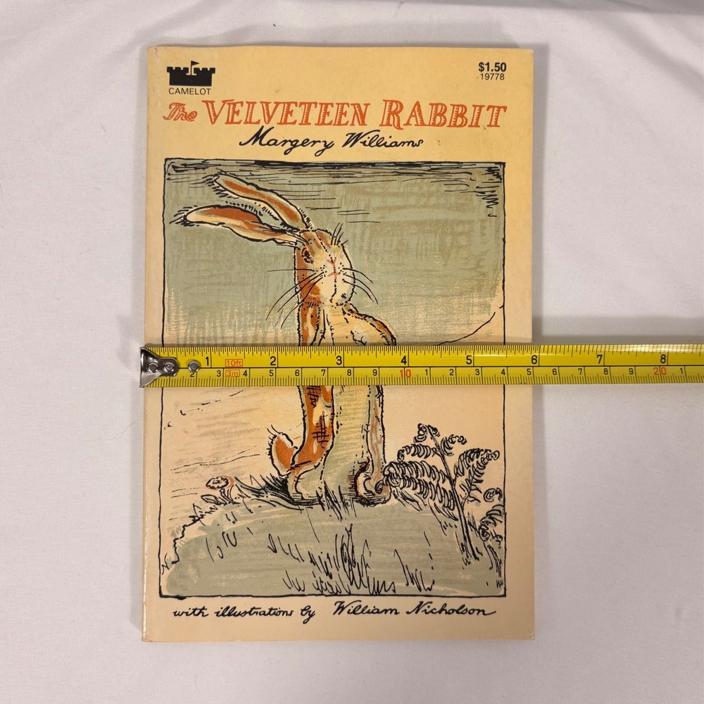 Vintage 1975 The Velveteen Rabbit Margery Williams Camelot Avon Books Paperback - Picture 9 of 9